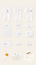 Cargar imagen en el visor de la galería, Newborn cotton baby clothes set gift box
