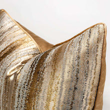 将图片加载到图库查看器，GOLDEN DECORATION 45CM NORDIC GILT GRADIENT PILLOWCASE
