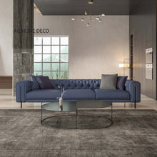 Charger l&#39;image dans la galerie, Four-seat modern minimalist button sofa
