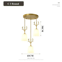 Cargar imagen en el visor de la galería, Restaurant stylish modern creative led chandelier
