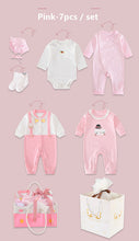 将图片加载到图库查看器，Newborn baby clothes girl/boy summer gift box set
