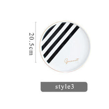 Cargar imagen en el visor de la galería, Hot model of Nordic style ceramic dinner plate
