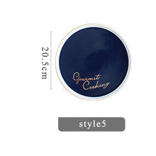 Charger l&#39;image dans la galerie, Hot model of Nordic style ceramic dinner plate
