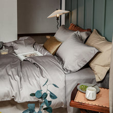 Cargar imagen en el visor de la galería, Simple 100 horses cotton four-piece pure cotton bedding sheet
