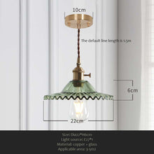 Cargar imagen en el visor de la galería, Nordic minimalist simple retro nostalgic chandelier
