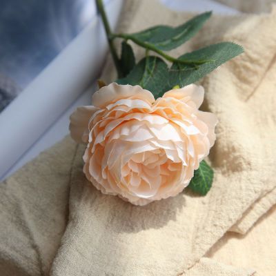 Home decoration wedding bouquets single head peony flower