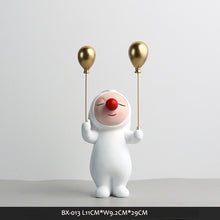 将图片加载到图库查看器，Home rabbit doll holding balloon decoration ideas decoration
