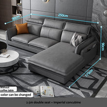 将图片加载到图库查看器，Nordic technology cloth three-proof simple sofa
