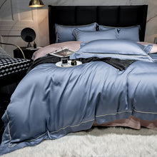 Charger l&#39;image dans la galerie, 100s double-sided Tencel four-piece ice silk bedding
