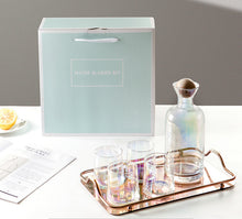 将图片加载到图库查看器，Nordic Creative Glass Cool Boiling Water Cooling Kettle Set
