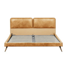 将图片加载到图库查看器，Urban Modern Minimalist Leather Bed Designer Furniture
