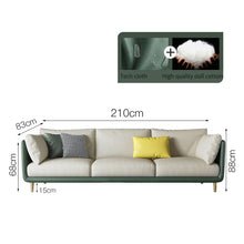 Charger l&#39;image dans la galerie, Tech cloth disposable modern minimalist sofa
