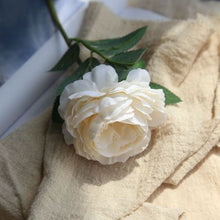 Cargar imagen en el visor de la galería, Home decoration wedding bouquets single head peony flower
