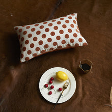 将图片加载到图库查看器，Dot geometric solid color mixed square cushion pillowcase
