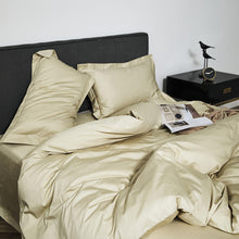 Cargar imagen en el visor de la galería, Simple 100 horses cotton four-piece pure cotton bedding sheet
