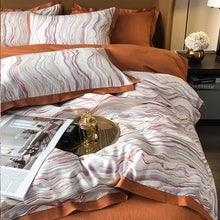 Cargar imagen en el visor de la galería, Light luxury style ins simple cotton Duvet cover sets
