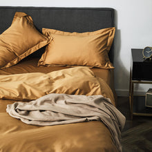 Cargar imagen en el visor de la galería, Simple 100 horses cotton four-piece pure cotton bedding sheet
