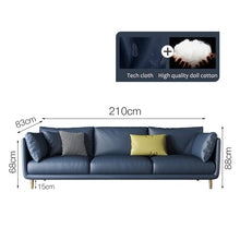 Cargar imagen en el visor de la galería, Tech cloth disposable modern minimalist sofa
