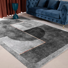 Cargar imagen en el visor de la galería, Simple and modern lamb wool Nordic light luxury living room carpet
