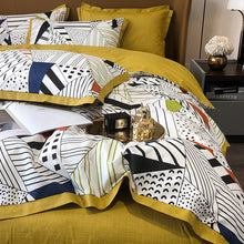 Cargar imagen en el visor de la galería, Light luxury style ins simple cotton Duvet cover sets
