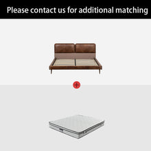 将图片加载到图库查看器，Urban Modern Minimalist Leather Bed Designer Furniture
