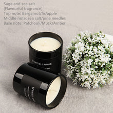 Charger l&#39;image dans la galerie, Black scented candle ins hot sale gift candle
