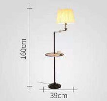 Charger l&#39;image dans la galerie, Modern LED living room storage tray floor lamp
