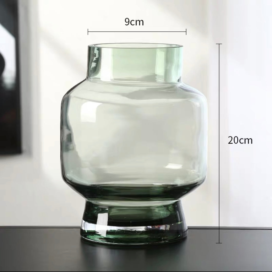 Glass vase modern minimalist home decoration ornaments